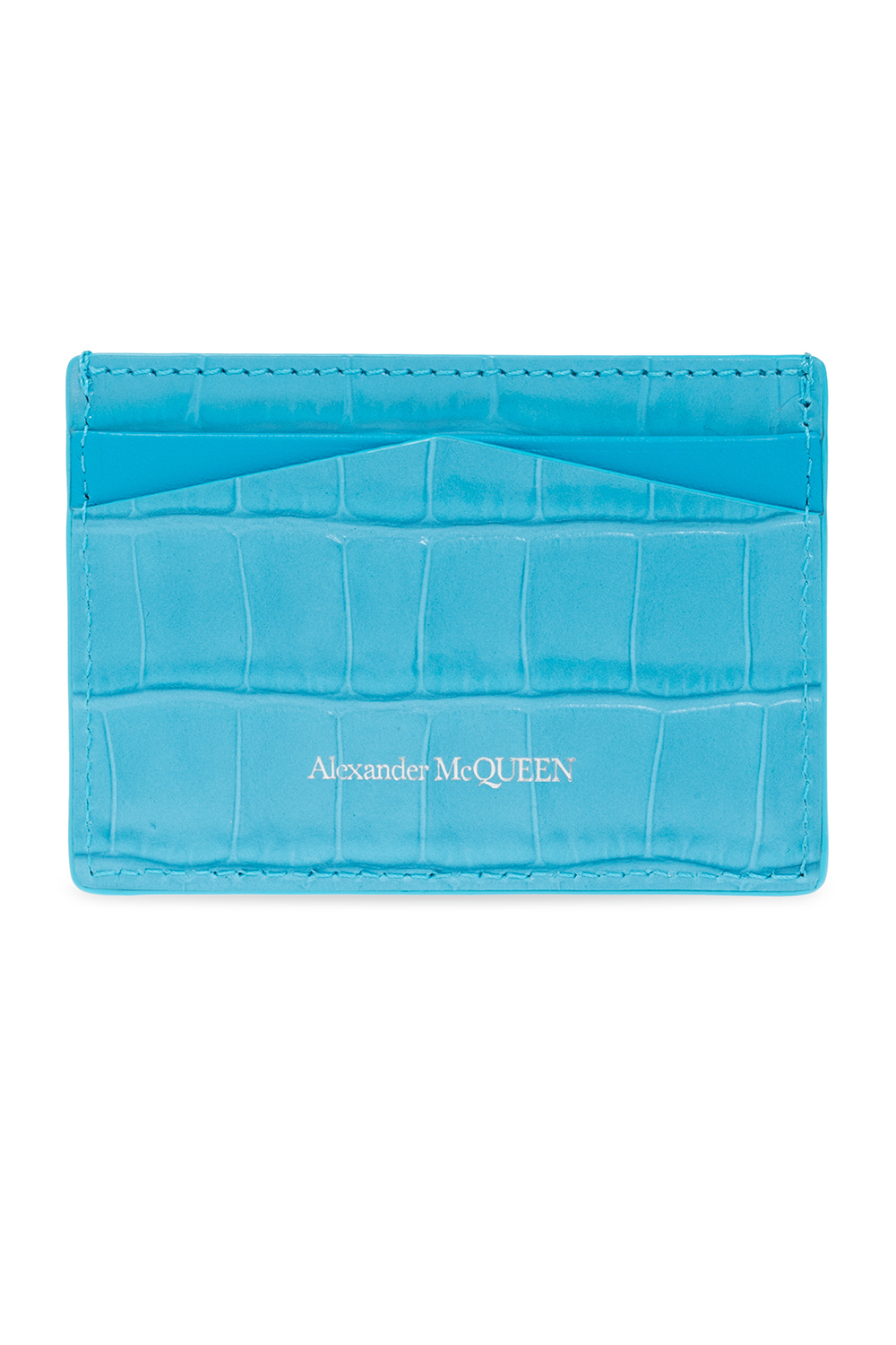 Leather card holder Alexander McQueen